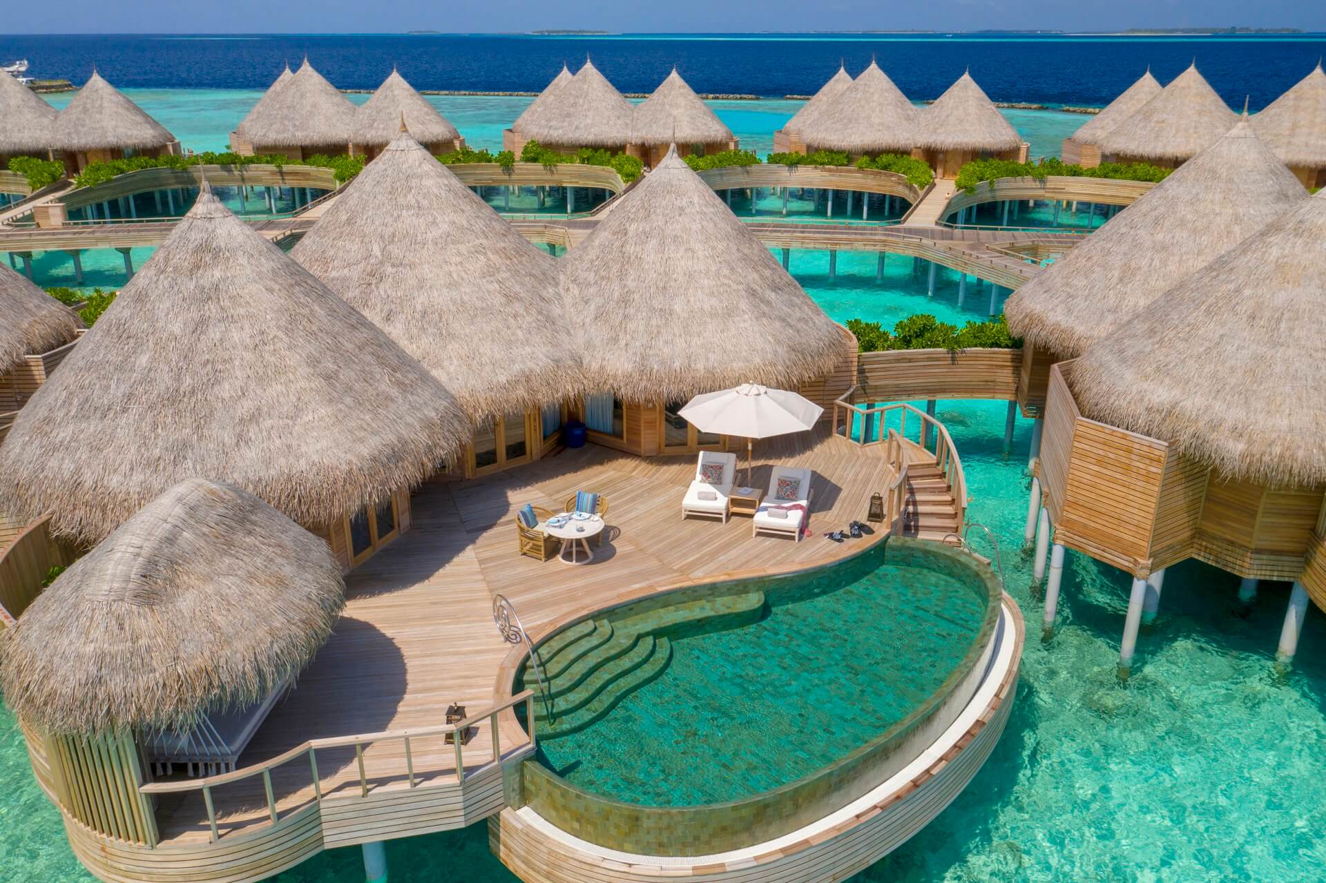 The Nautilus Ocean House Aerial View